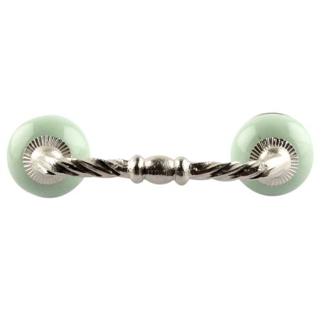 Light Green Cearmic Cut Bridge Handles